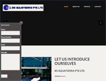 Tablet Screenshot of bsaquatierra.com